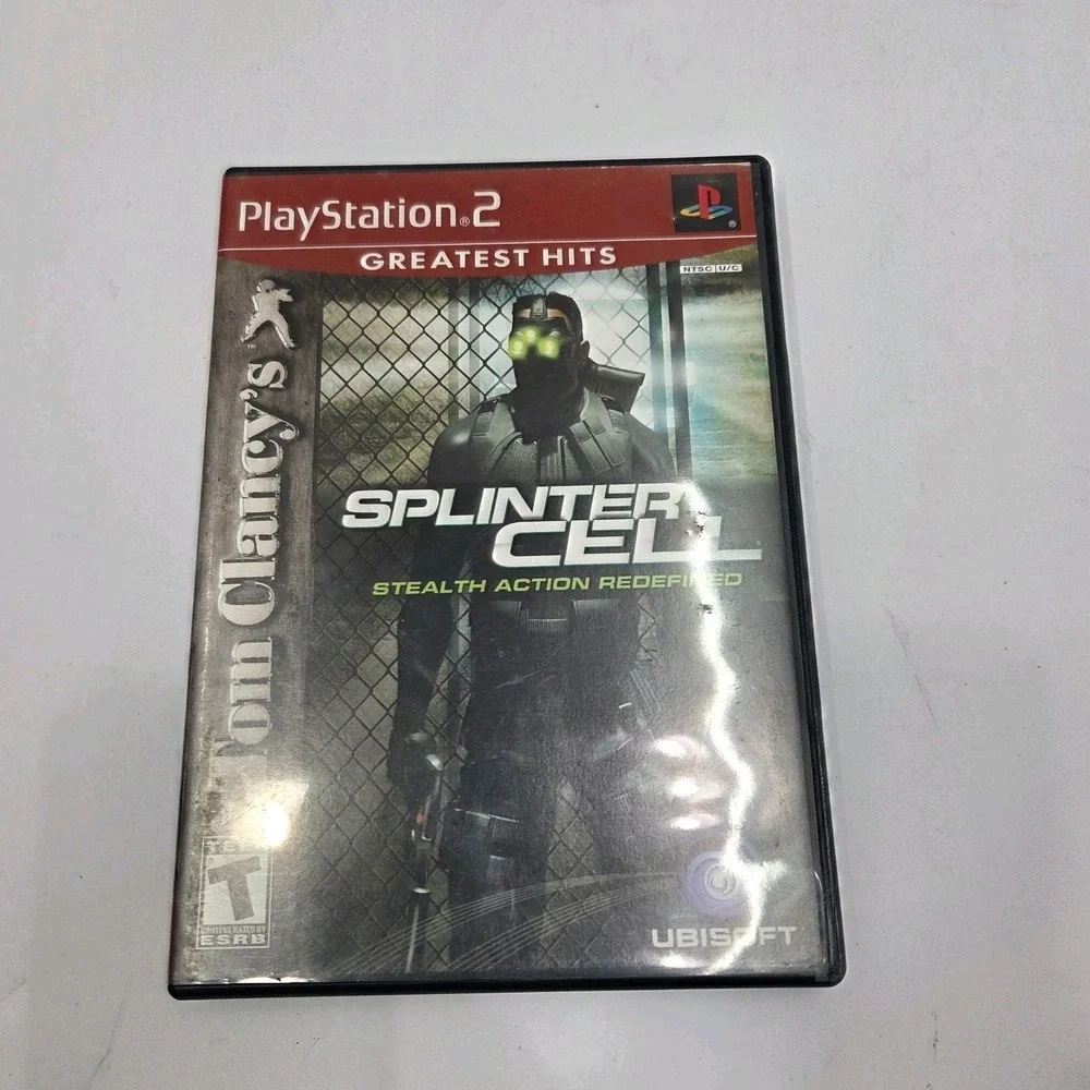 Clancys Splinter Cell Sony PlayStation 2 PS2 Greatest Hits‎ GH CIB Complete